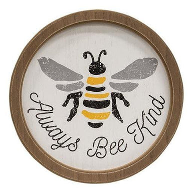 Always Bee Kind Circle Frame - The Fox Decor